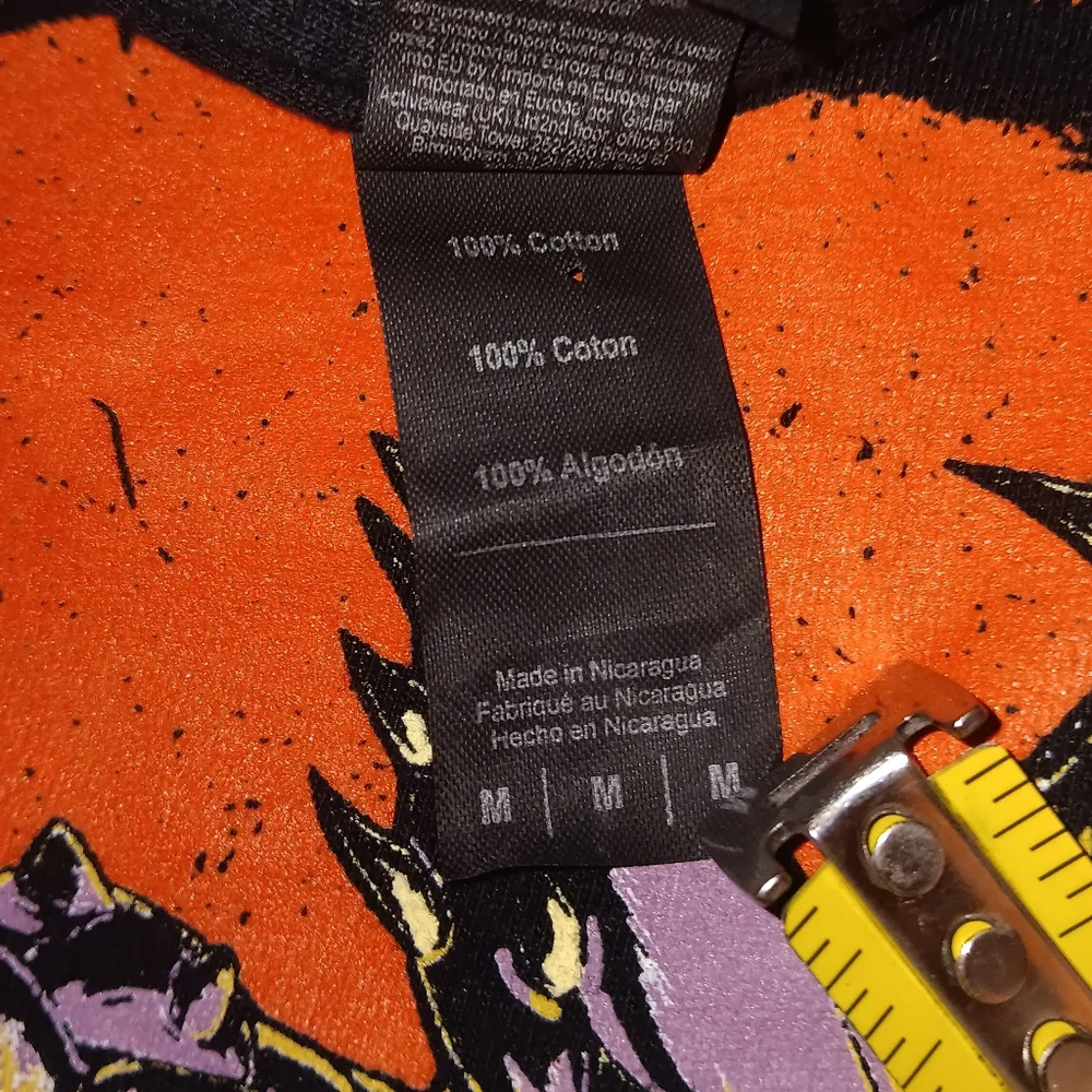 Metroid Metallica Logo Enter Samus Video Game Metal Band Shirt Rock Tee Nes - Picture 3 of 5